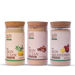 D-Tan Face Wash | D-Tan Face Pack | Skin Brightening Face Scrub