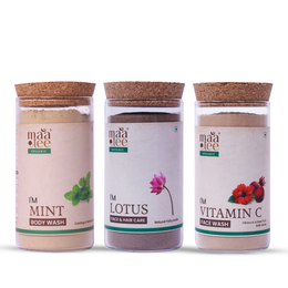 Mint Body Wash | Lotus Hair Care| Vitamin C Face Wash