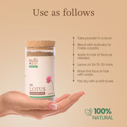 I'm Maatee Organic Lotus Powder
