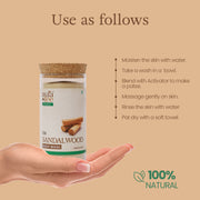I'm Maatee Organic Sandalwood Body Wash Powder