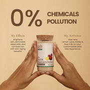 I'm Maatee Organic Skin Brightening Face Scrub Powder