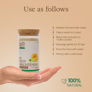 I'm Maatee Organic Skin Brightening Face Wash Powder